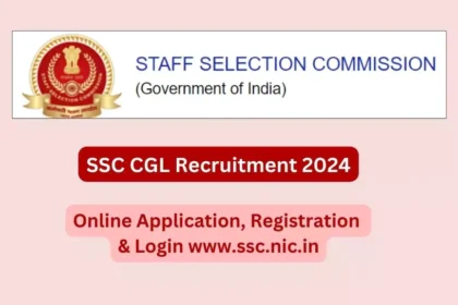 SSC CGL Recruitment 2024