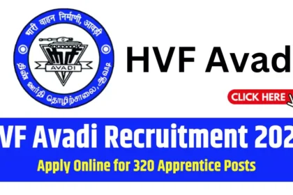 HVF Avadi Recruitment 2024