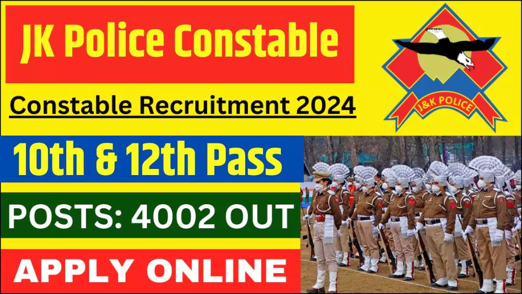 JK Police Constable Recruitment