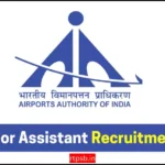 AAI Junior Assistant Recruitment 2025