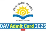 OAV Admit Card 2025