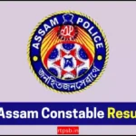 SLPRB Assam Constable Result 2024